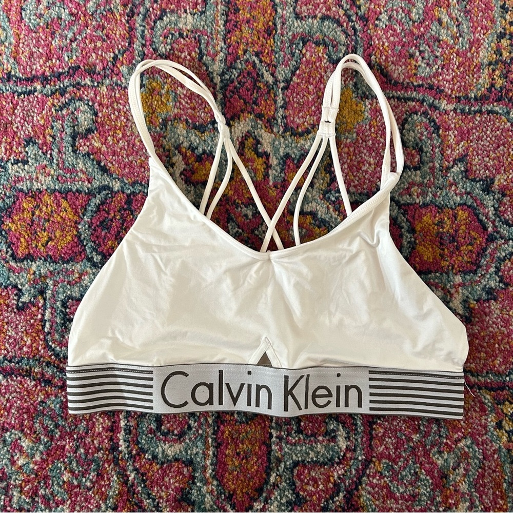 Calvin Klein White Bralette